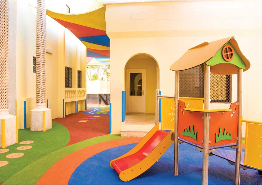 Nursery play grounds